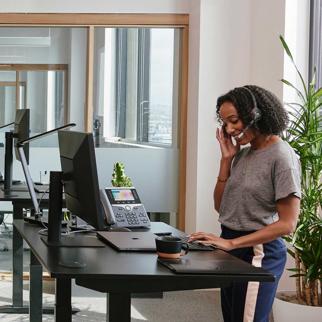 Benutzer leistet Unterstützung mit dem Webex Control Hub