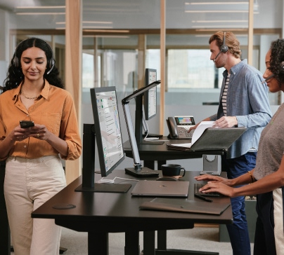 エージェント管理用の Webex Cloud Contact Center ダッシュボード。