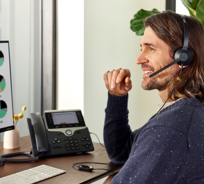 Webex AI Agent interface for automated customer service.